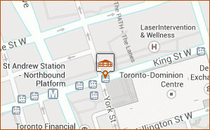 Sweet Temptations map thumbnail, 130 King St W Toronto ON M5X 1A